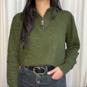 Orvis Quarter Zip Sweater